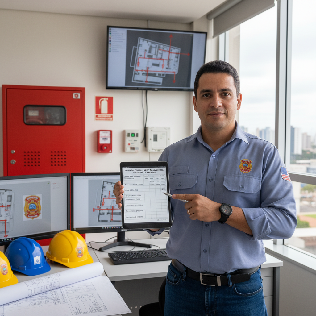 Como Funciona Laudo Técnico Contra Incêndio em Goiânia