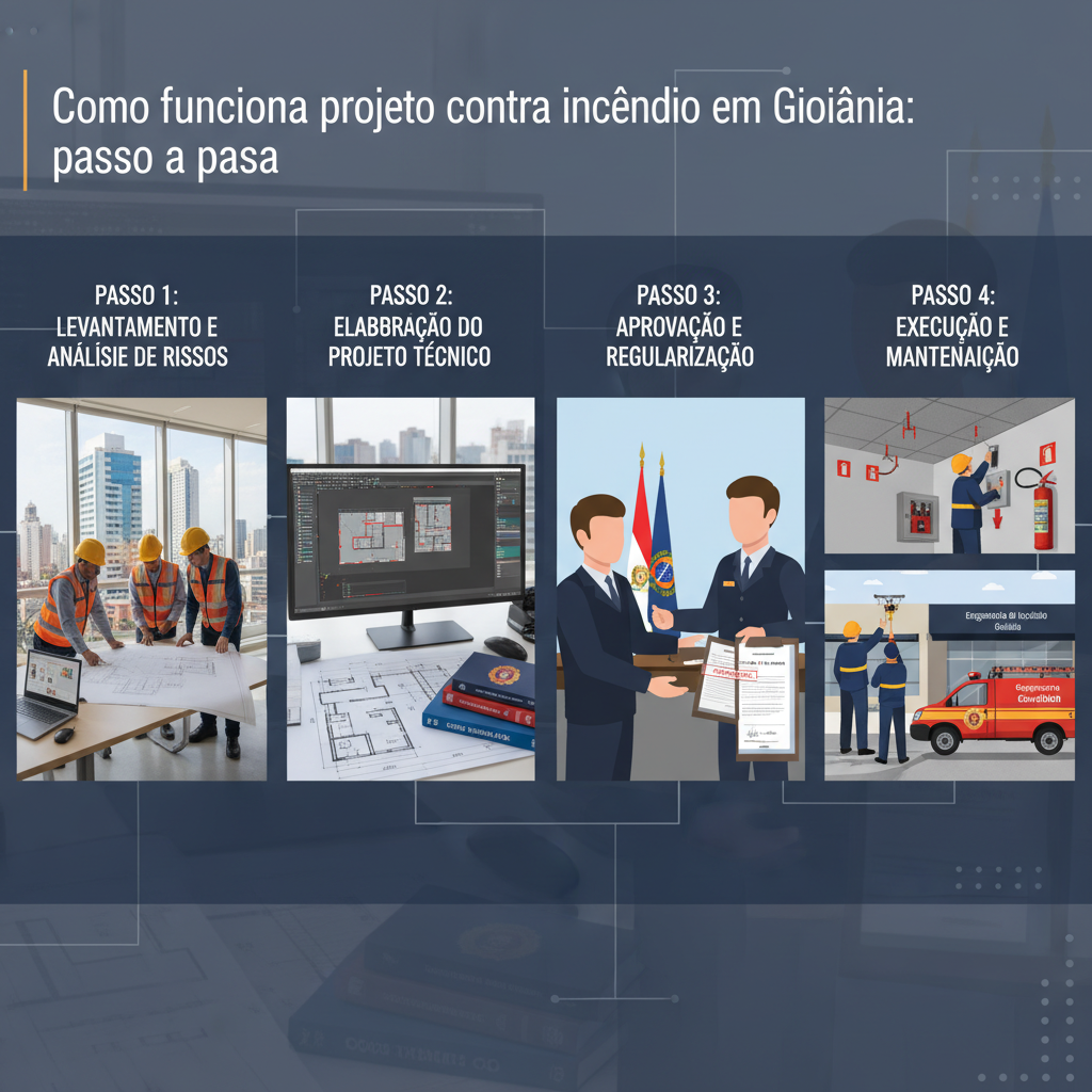 Como Funciona Projeto Contra Incêndio em Goiânia: Guia Completo