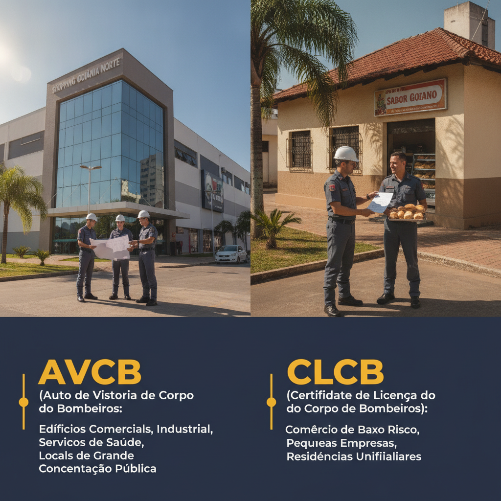 Diferença entre AVCB e CLCB em Goiânia: Guia Completo
