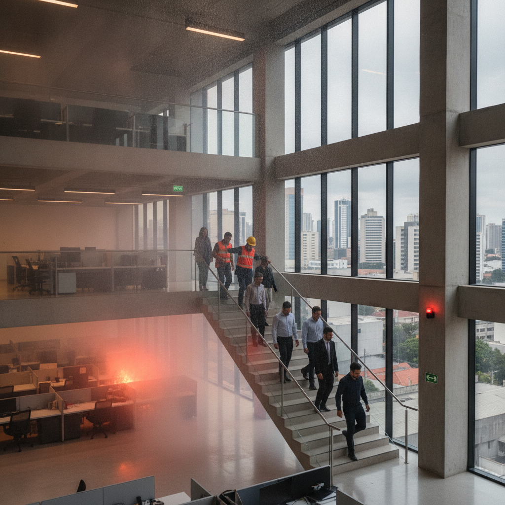 O Que Fazer em Caso de Incêndio em Edifício Comercial em Goiânia