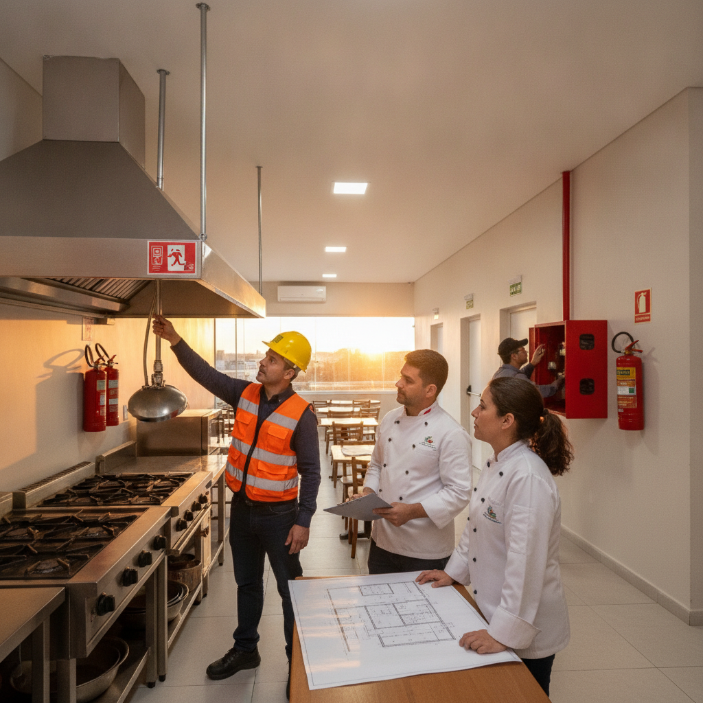 Segurança Contra Incêndio para Restaurantes em Goiânia